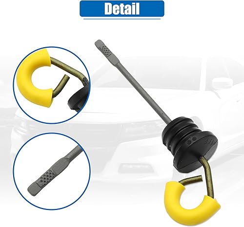 Miniatura 5 de uxcell Varilla de medición de aceite de motor para Honda Civic DX LX Wagovan 1.5L L4 Gas 1988 1989