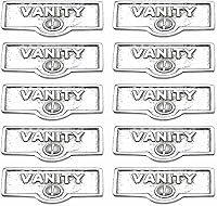 Vista 65 de Placa de interruptor de suministro para renovadores, placa de pared con acabado de latón "UPSTAIRS