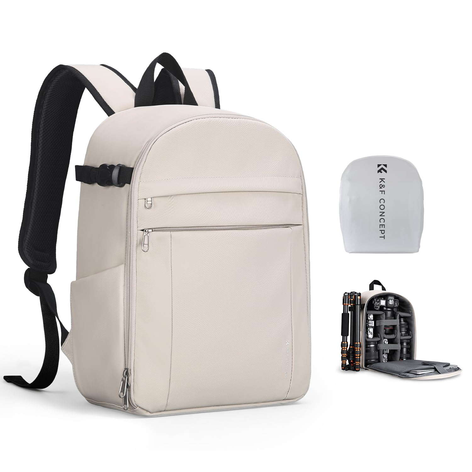 K&amp;F CONCEPT Camera Backpack, DSLR/SLR/Mirrorless Photography Camera Bag