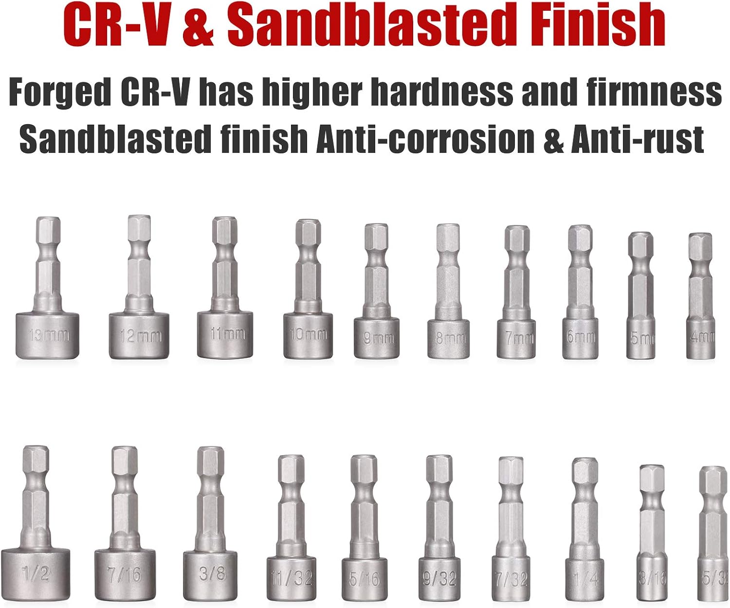 214-Piece Screwdriver Bit Set S2 Steel Drill bit set Power Bit Set with Security Bits - Image 3