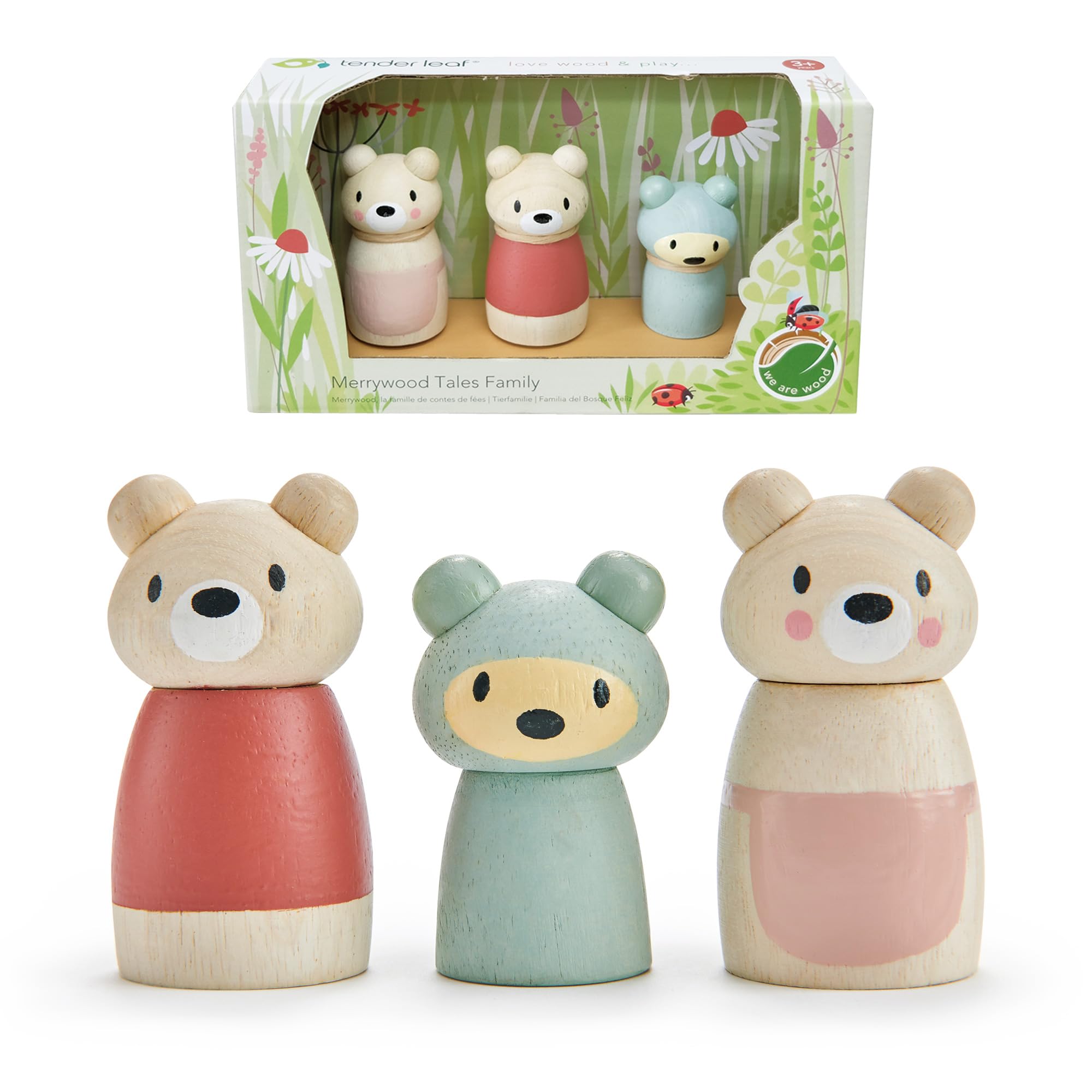 Amazon.com: Tender Leaf Toys - Bear Tales - Wooden Dollhouse Add