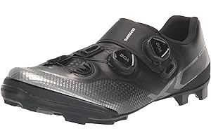 Unisex-Adult Cycling XC7 (XC702) Shoes in Black Enhanced Comfort for Long Rides