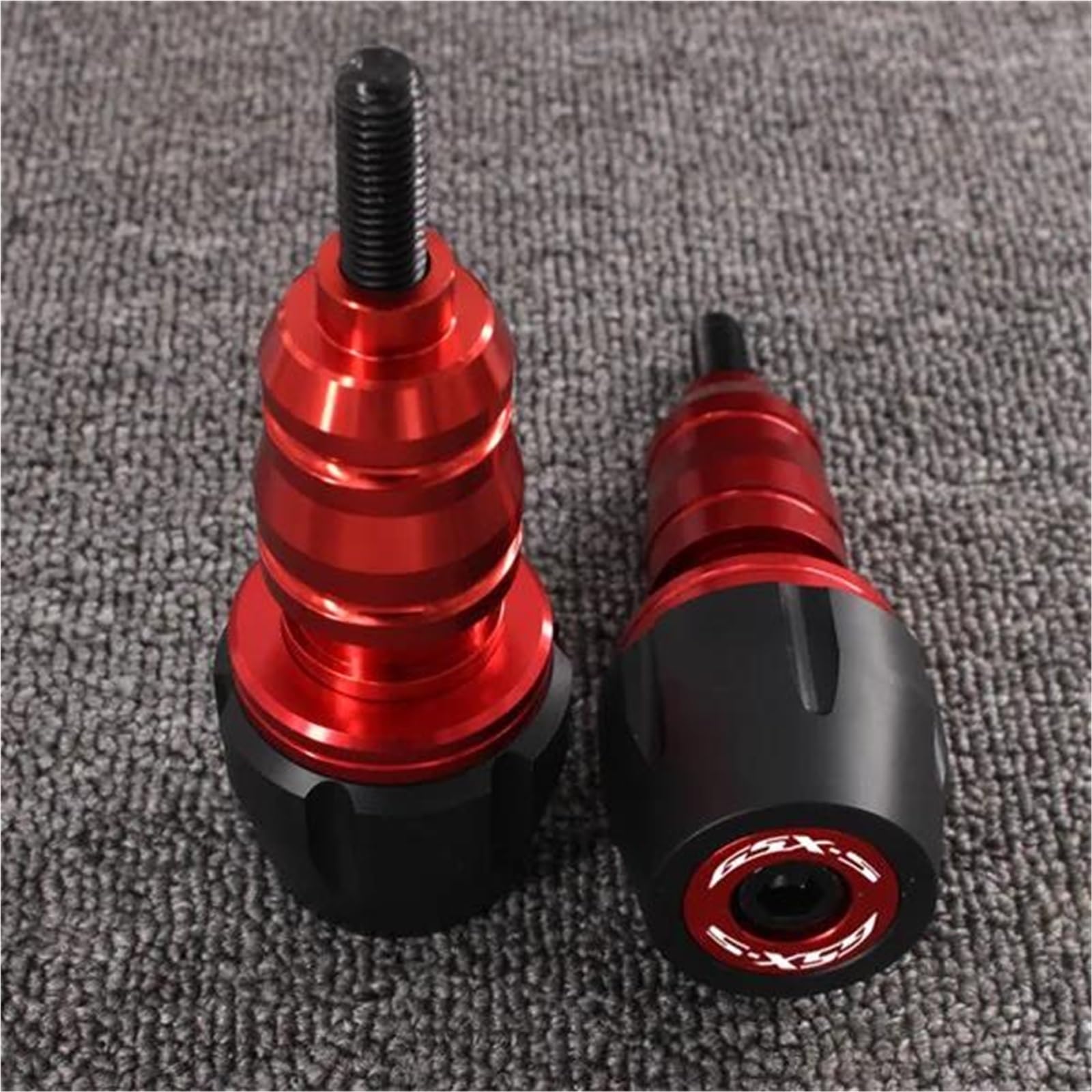 HHRDYY Falling Protection Frame Slider Fairing Guard Anti Crash Pad Protector For SUZUKI GSX-S750 GSX-S1000 GSXS750 GSX S750 1000 Frame Slider Crash Protector(RED)