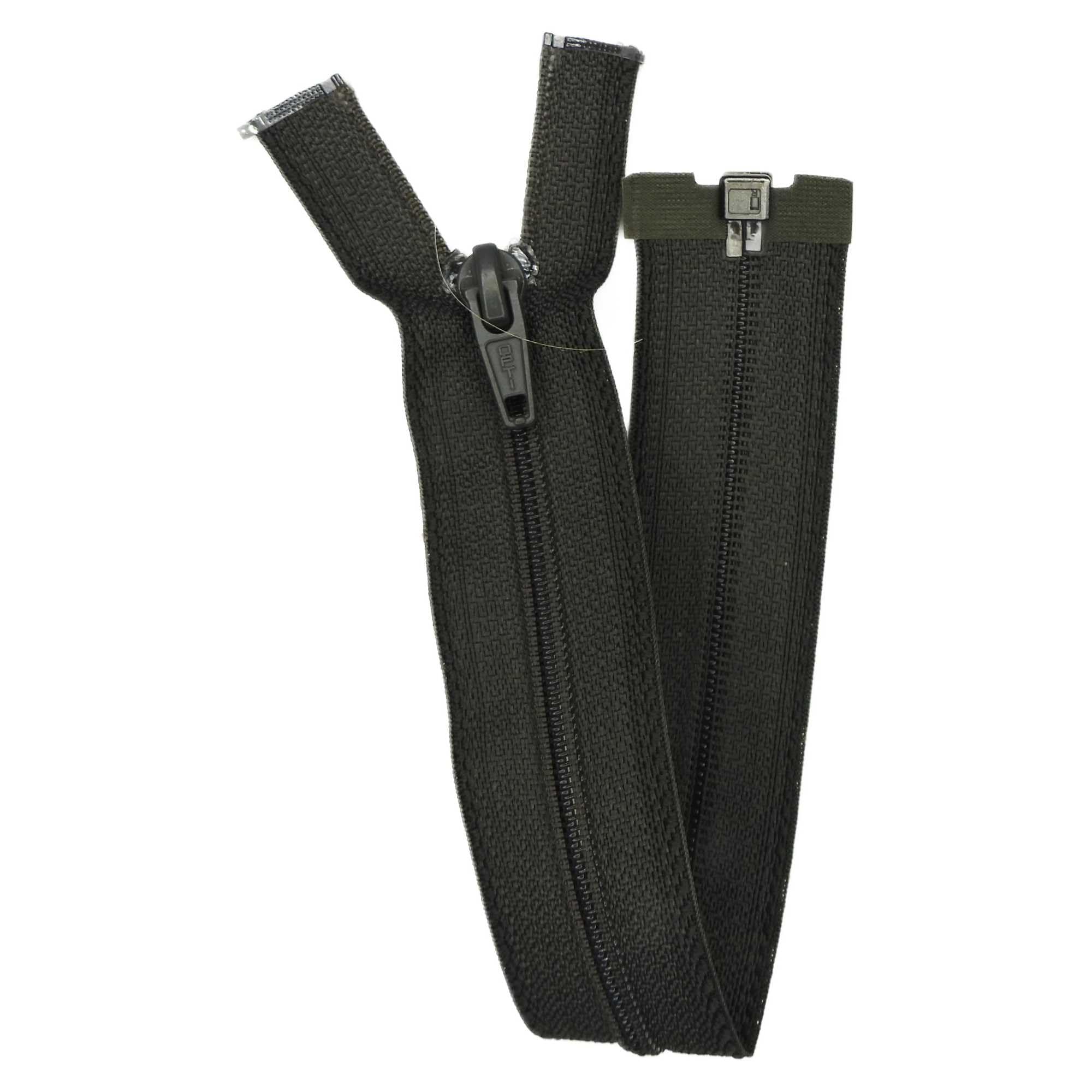 Simon Browne Crafts Open End Zip 26 inch Nylon No5 66cm Coat Jacket 27 Colours BUY 1 or 2 Zips 654D, 9971 Dark Grey, 2