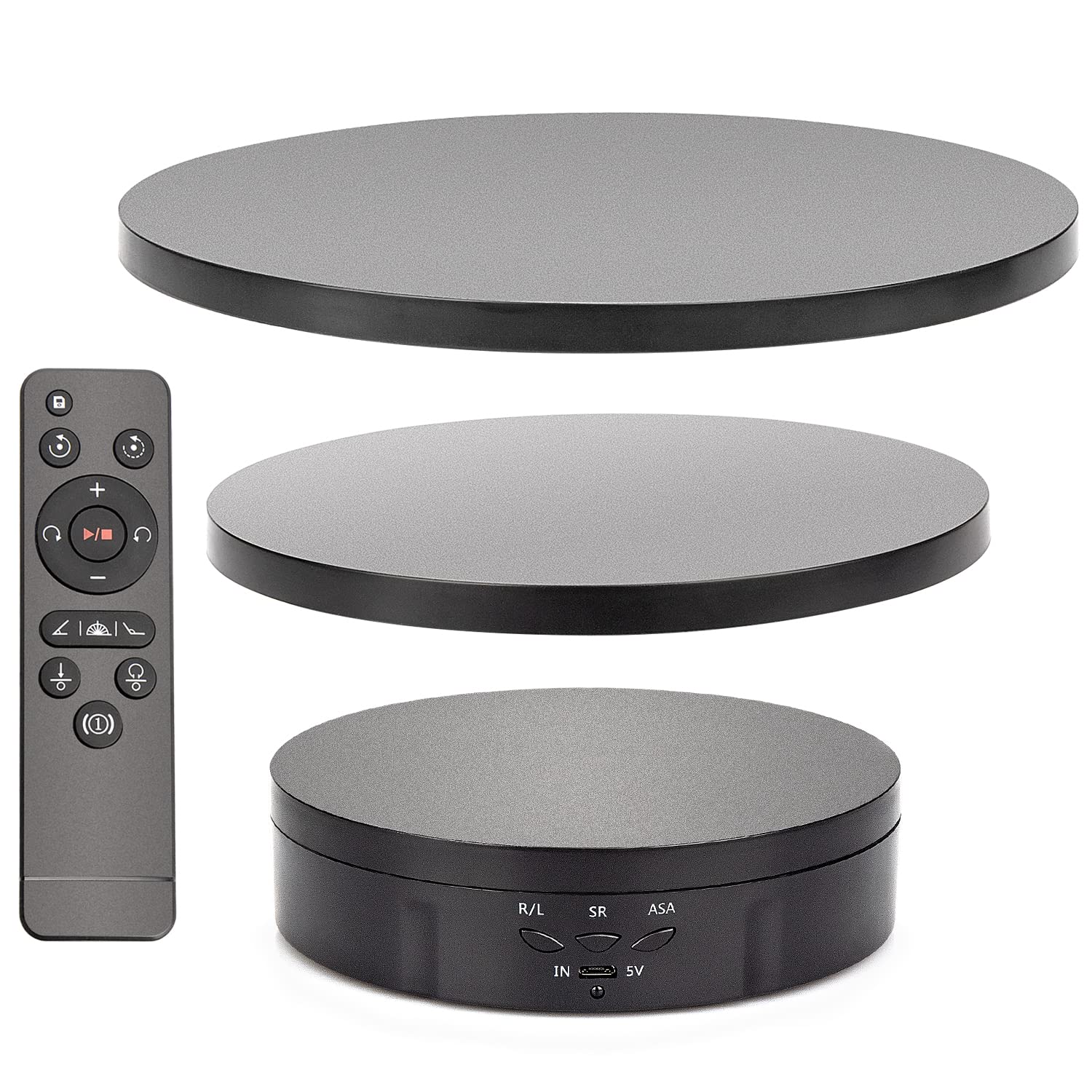 Amazon.com: Leadleds 3 in 1 Rotating Display Stand 5V Electric 360 ...