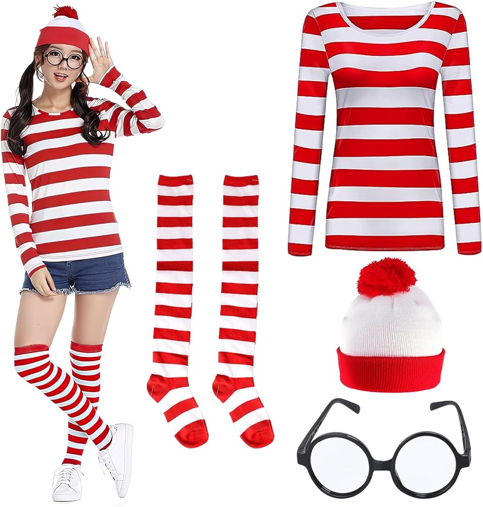 ウォーリーコスプレ　6個 ウォーリーコスプレ6個