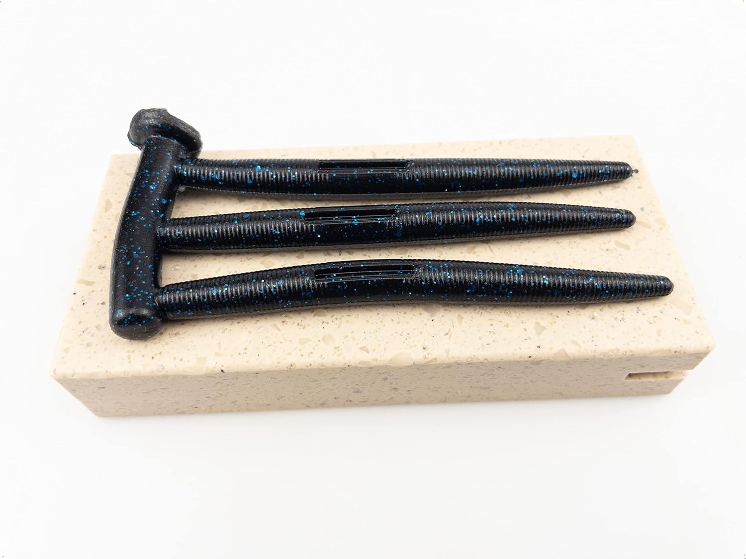 Premium Soft Plastiс Mold Lure Making Injection Molds Fishing Lures Three Cavity Yum Dinger 4"