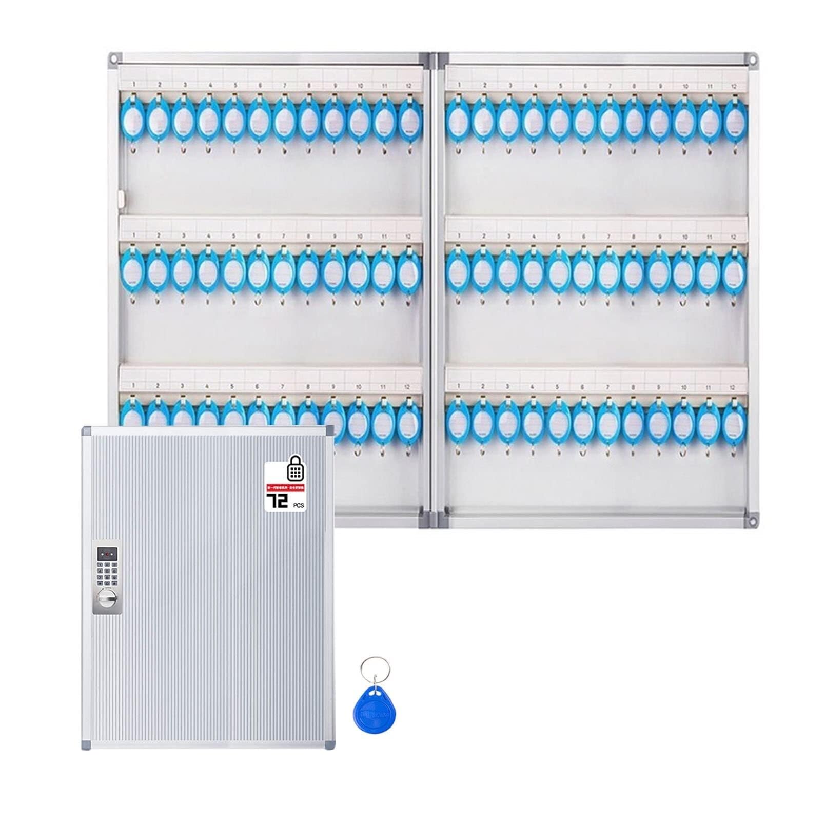 Boîte à clés en alliage d'aluminium avec serrure à mot de passe, solution idéale pour les fourmis immobilières et la maison sécurisée. Gardez vos clés en sécurité et nized