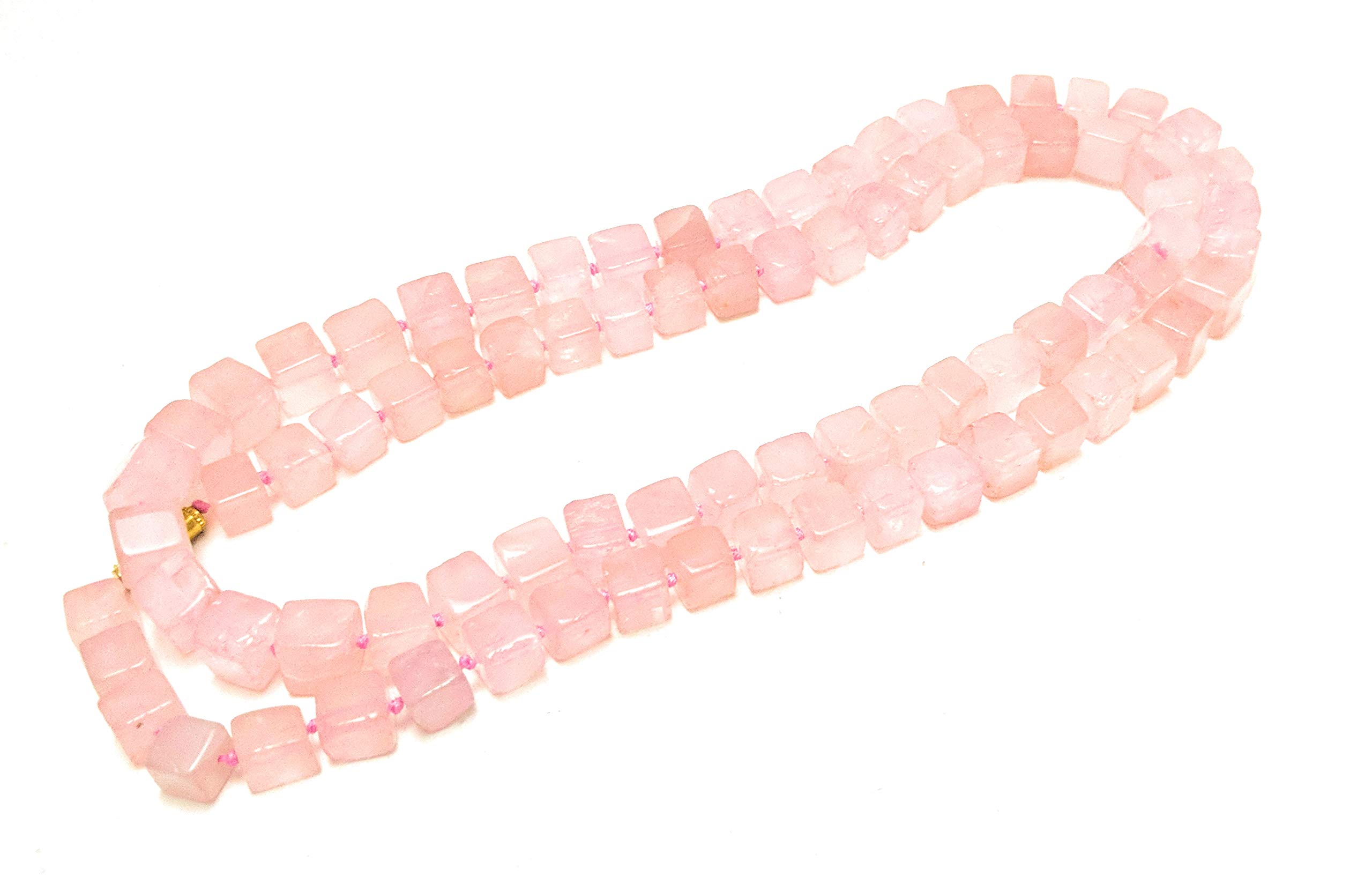 Gems Gallery Natural & Pure Crystal Stone Beads Necklace Chain Jewelry for Women Also Used for Reiki Healing & Astrology-image-4