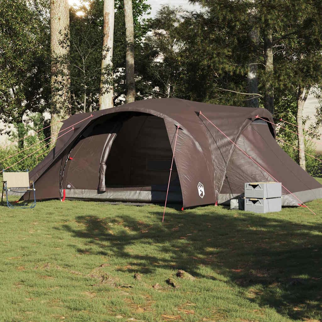 Genérico Tienda de campaña Familiar iglú 6 Personas Impermeable marrón,Deportes,Actividades al Aire Libre,Camping y Senderismo,Tiendas de campaña-4009471