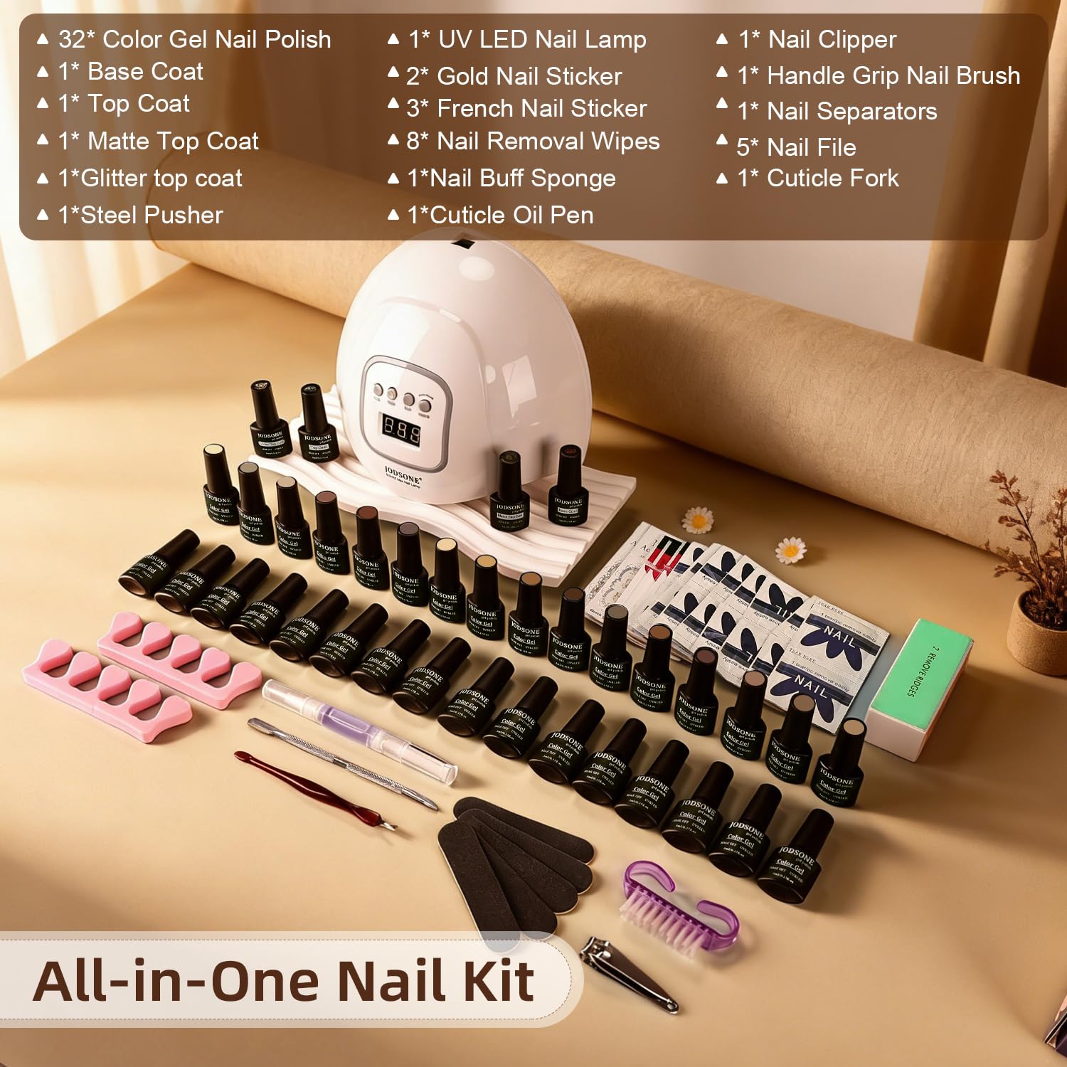JODSONE Gel Nail Polish Kit