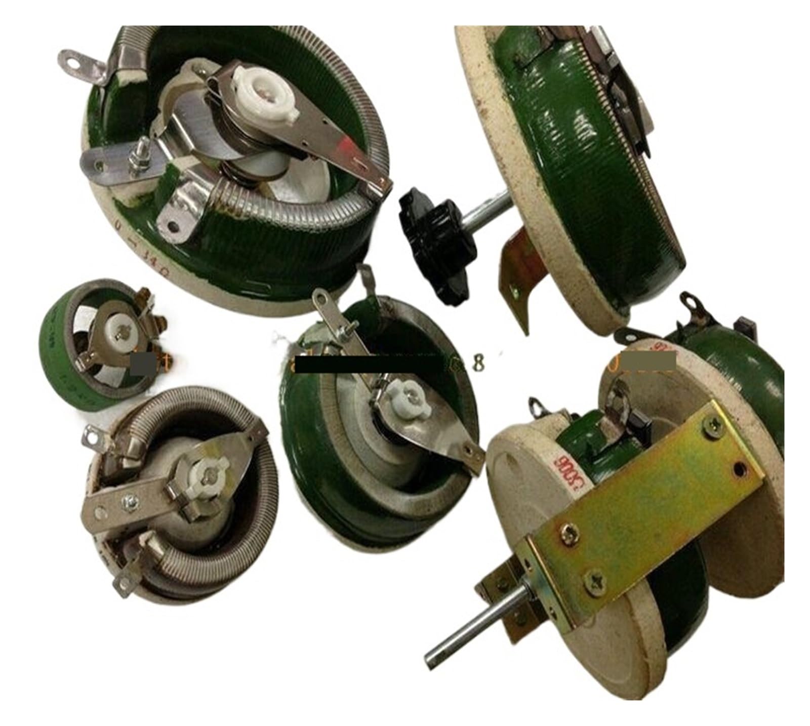 Potenciómetro cerámico Reóstato bobinado Adj ajustable, resistencia Variable de cerámica de disco de 300W y 500W, 1 ud. | 5K,500W