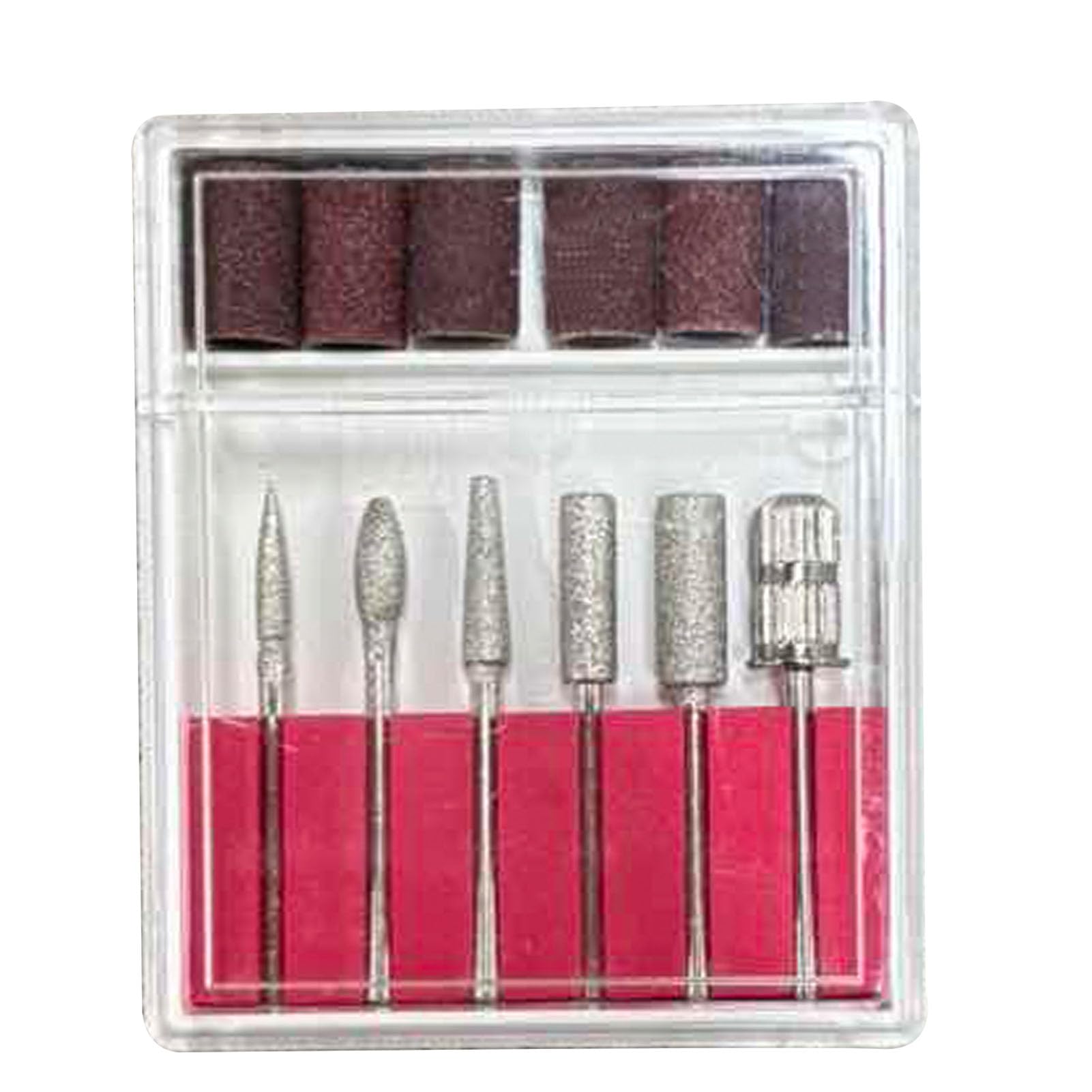 FILFEEL Kabellose Elektrische Nagelfraese, Wiederaufladbarer Nagelbohrer 35000 RPM mit Einstellbarer Geschwindigkeit, Tragbarer Nagelschleifer mit Aluminiumgehaeuse for Manikuere Pedikuere (SILVER)