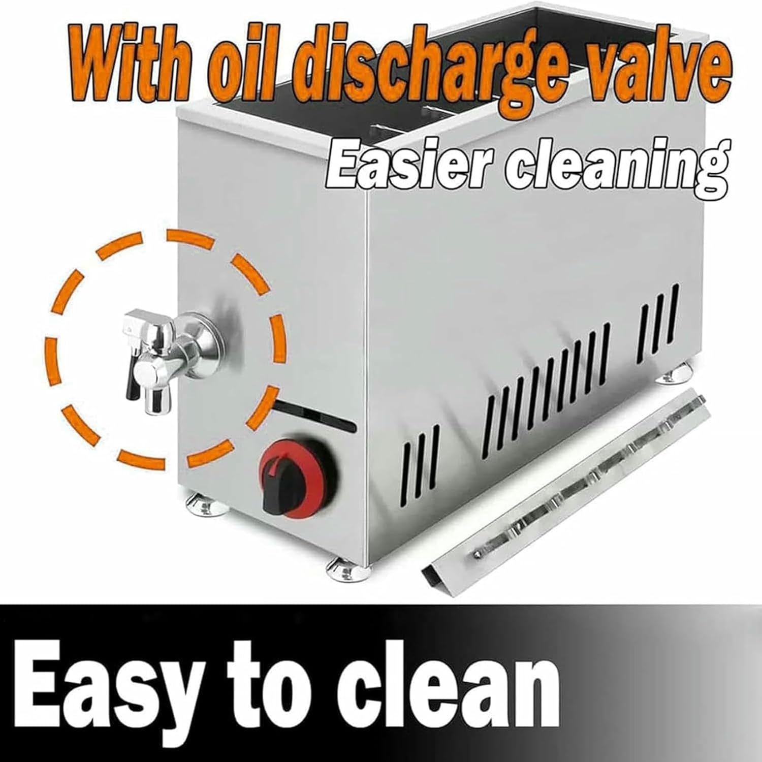 Commercial Deep Fryer, 21L Hot Corn Dog Fryer, Automatic Cheese Hot Dog Sausage Grill Stove Sticks, Adjustable Temperature~/