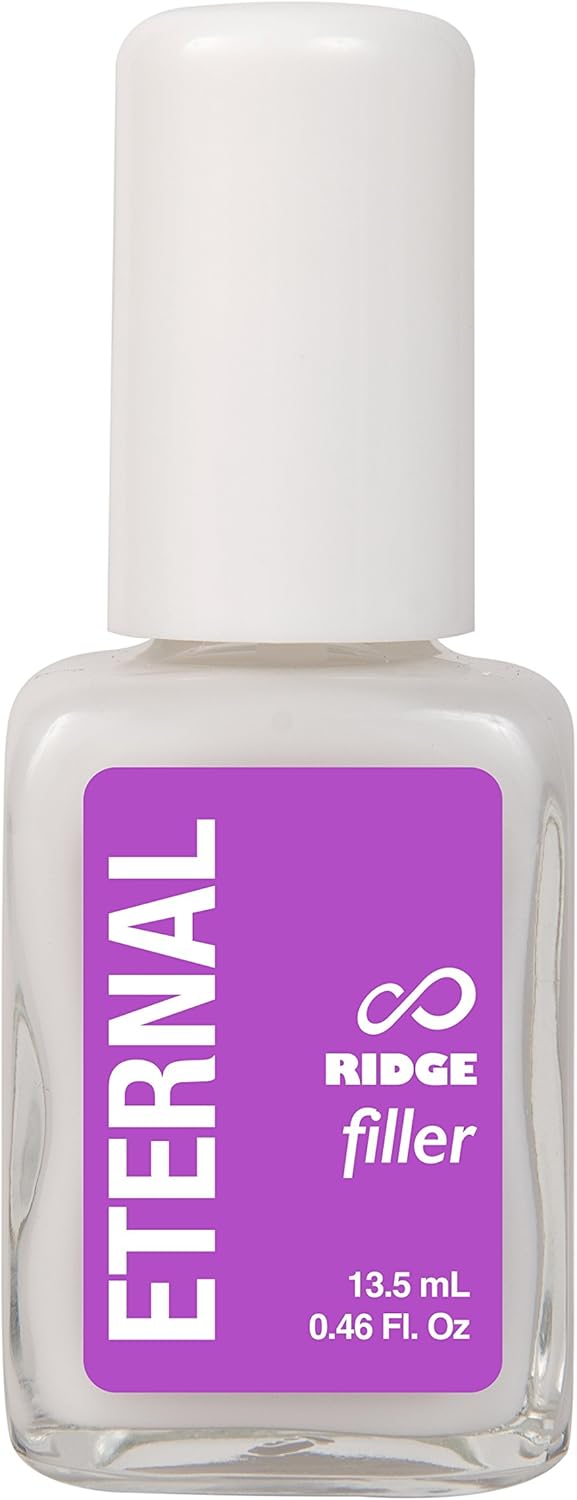 Eternal Ridge Filler Gel – Clear Nail Polish Base Coat and Primer for Smooth Nails - 1 Unit : Beauty & Personal Care