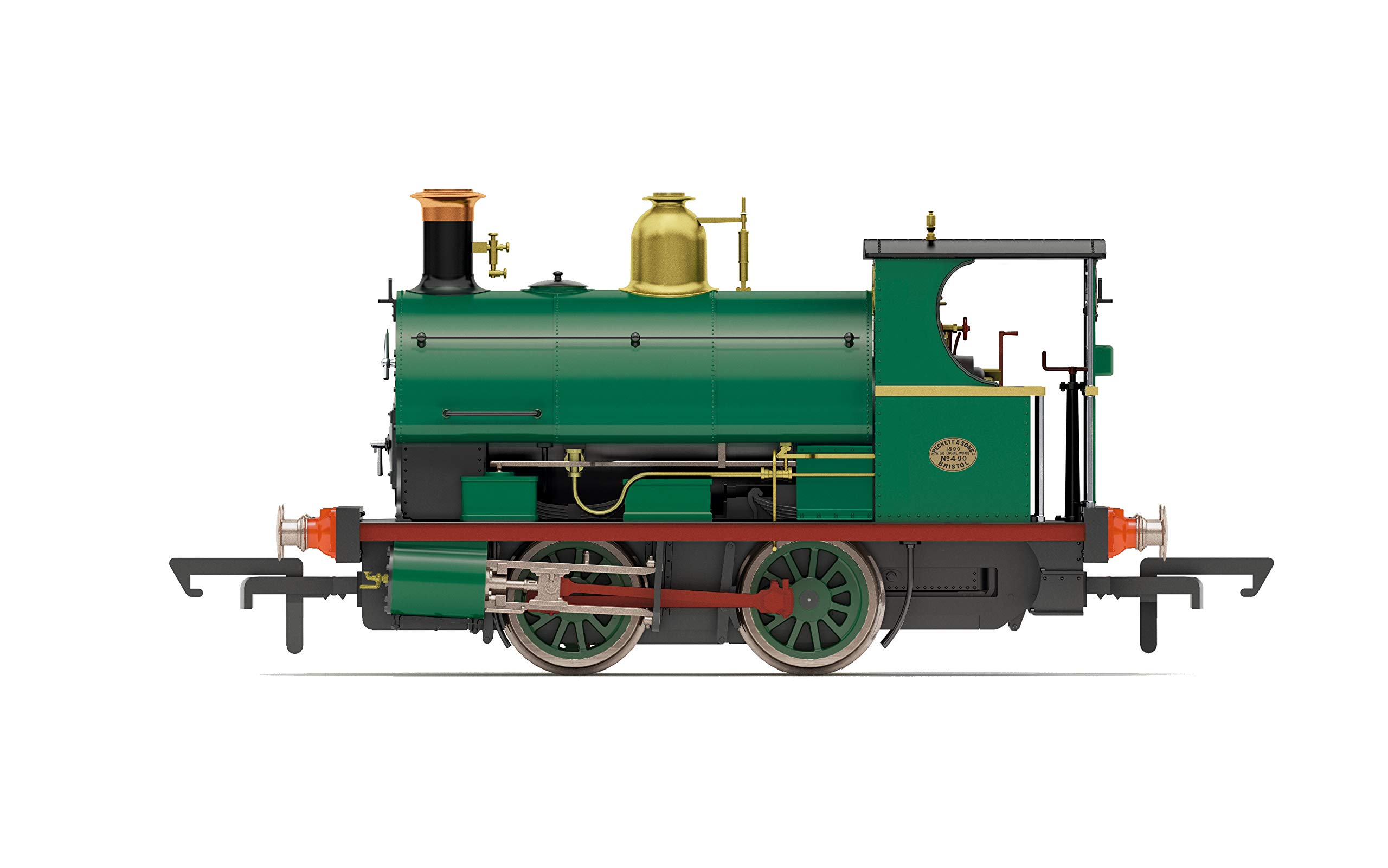 Hornby Crawshay Hermanos, Peckett W4 Clase, 0-4-0ST, 490/1890 - Era 2
