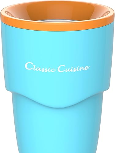 Miniatura 6 de Slushy Maker-Single Serving Frozen Treat Cup para preparar fácilmente granizados caseros, batidos, licuados, cócteles y más de Classic Cuisine