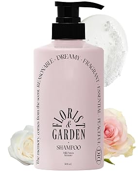 ODID Milk Protein Intensive Shampoo - Korean Volumizing and Hair Loss Relief Perfume Shampoo for Damaged Hair - pH5.5 Scalp Purifying, 16.9 fl.oz.