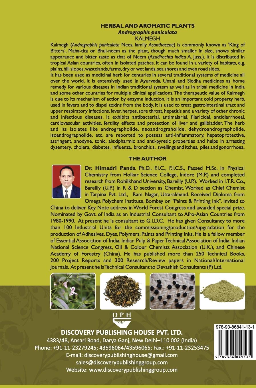 HERBAL AND AROMATIC PLANTS - 38. Andrographis paniculata (Kalmegh)