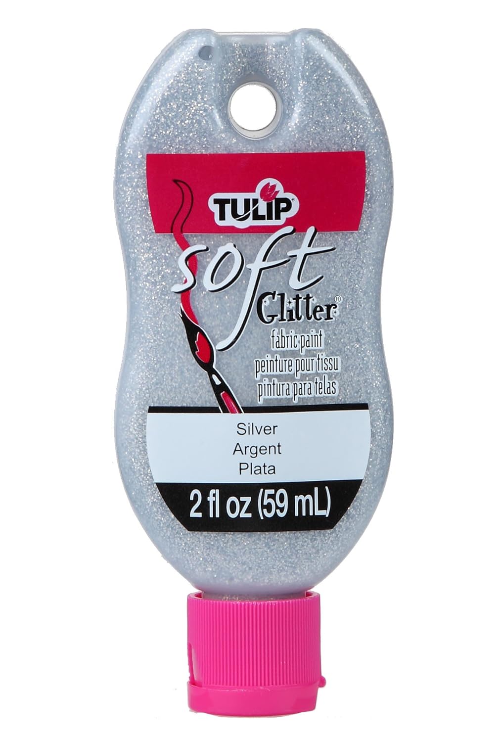 Tulip Soft Fabric Paint, 2Ounce, Glitter Silver Amazon.in Home & Kitchen