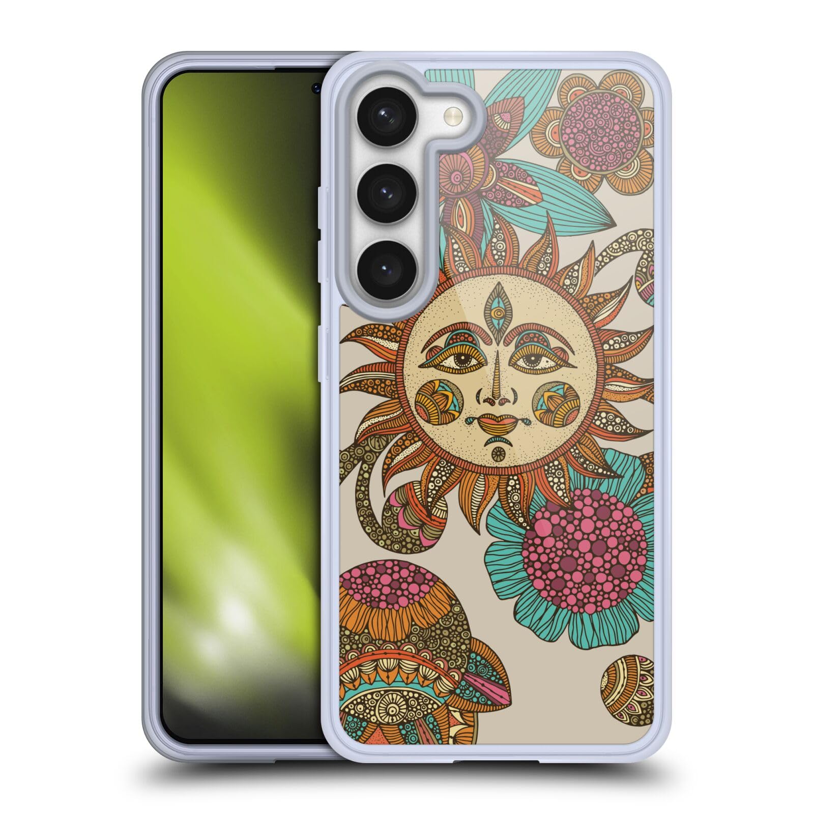 Funda Samsung Galaxy S23 5G flexible Valentina Mi Sol símbolos 7