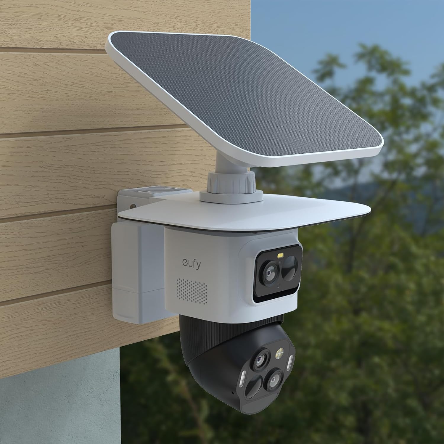 Protective Sun Rain Shade Cover Compatible with eufy Security eufyCam S4 Camera (White)