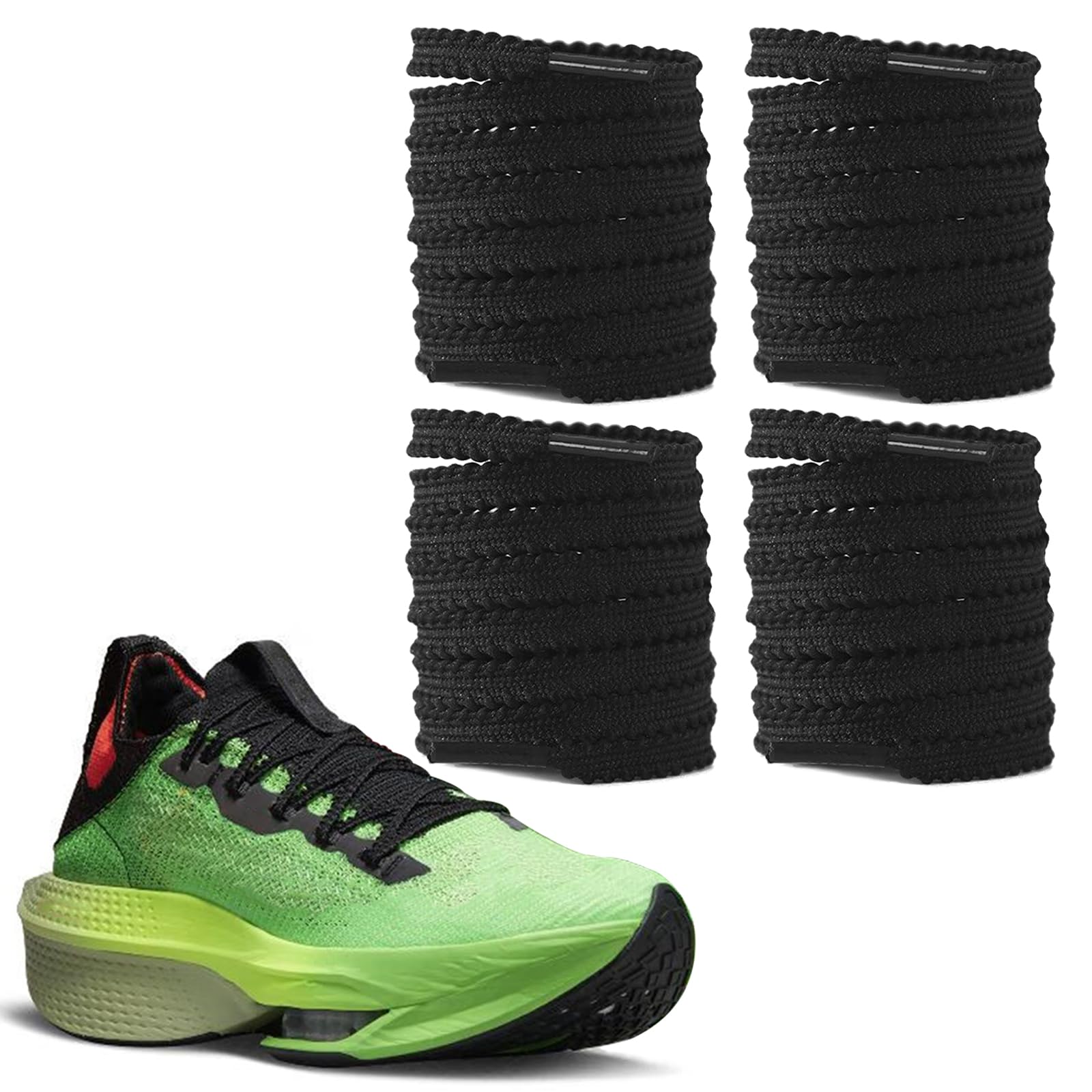 2 Pairs Running Shoe Laces for AlphaFly 3, Vaporfly 3 Sneakers