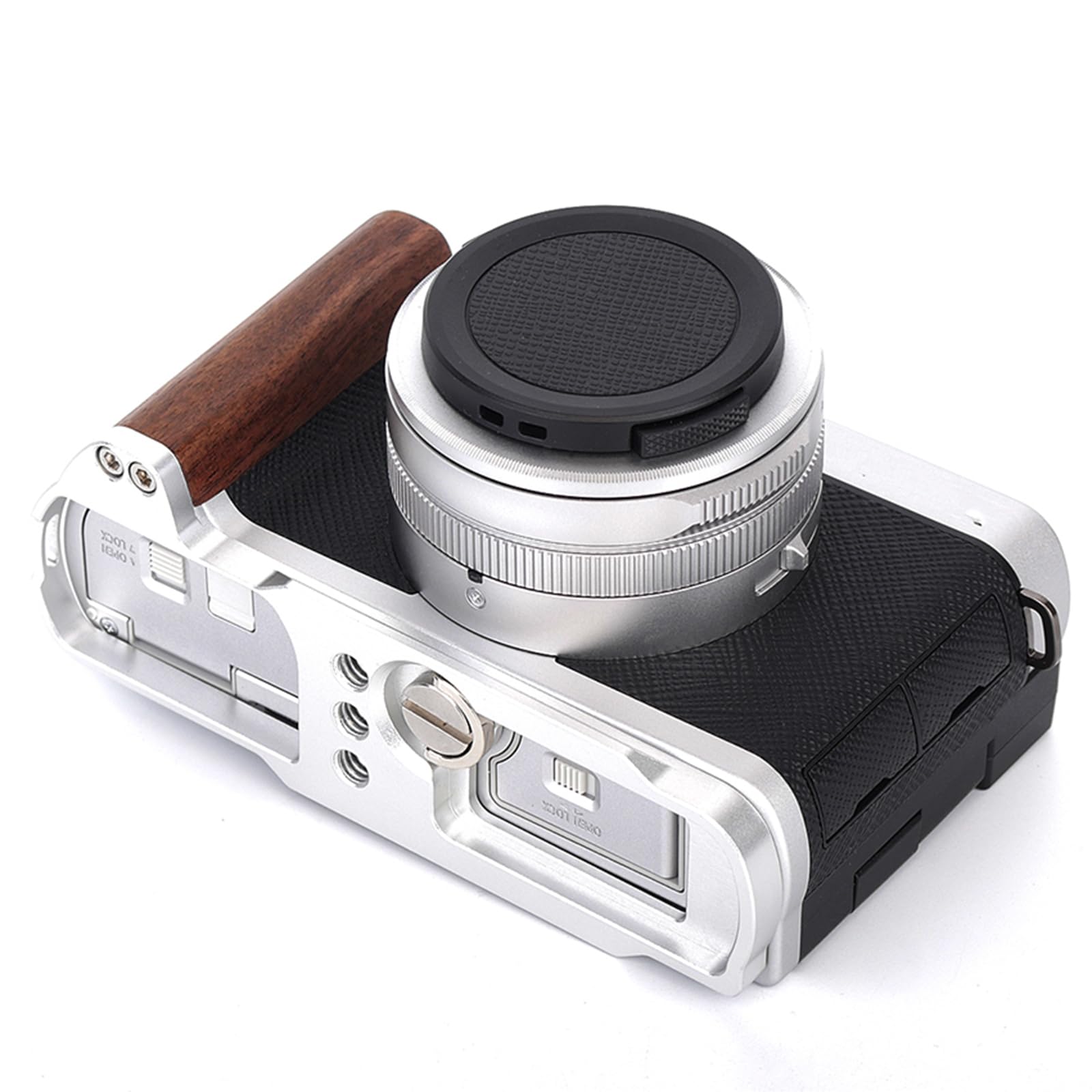 Supporto a L con impugnatura in metallo per Panasonic LUMIX L10