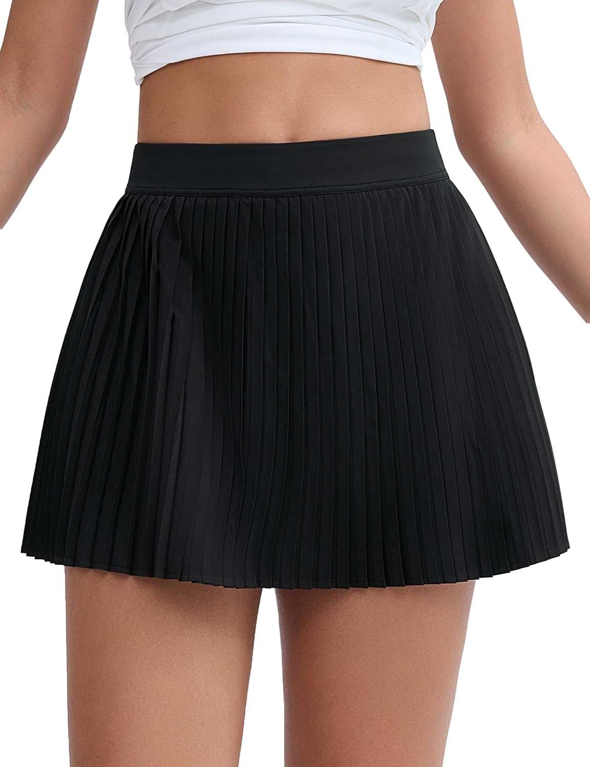 THE GYM PEOPLE Women's Pleated Tennis Skirts Lightweight Workout Golf Skorts Built in Shorts with Pockets - Image 5