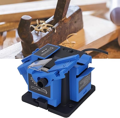 Miniatura 3 de Estación de afilado universal, 15 a 50° 0.2-2 pulgadas, afilador eléctrico multifuncional para el hogar, 65 W, cuchillo profesional y tijera, cincel