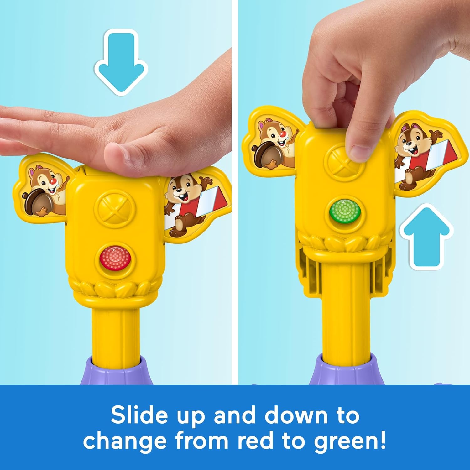 Fisher-Price Little People Toddler Toy Disney Jr Mickey & Minnie Musical Train with 2 Figures for Pretend Play Kids Ages 18+ Months - Image 5