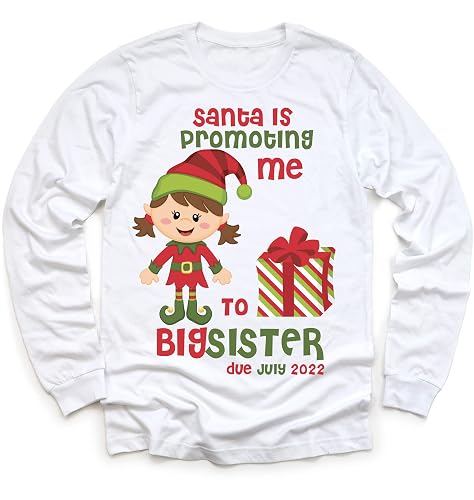 Amazon.com: Big Sister Shirt Santa is 