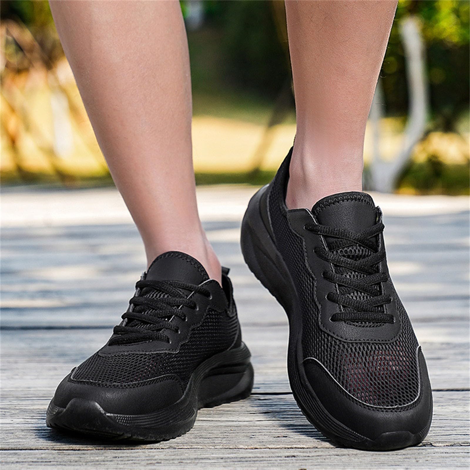 Hallenschuhe Herren 39-48 Breiter Fuß Fitnessschuhe Herren Leichtgewichts Sneaker Einfarbige Sportschuhe Leichtgewichts Joggingschuhe Modische Turnschuhe Atmungsaktive Walkingschuhe