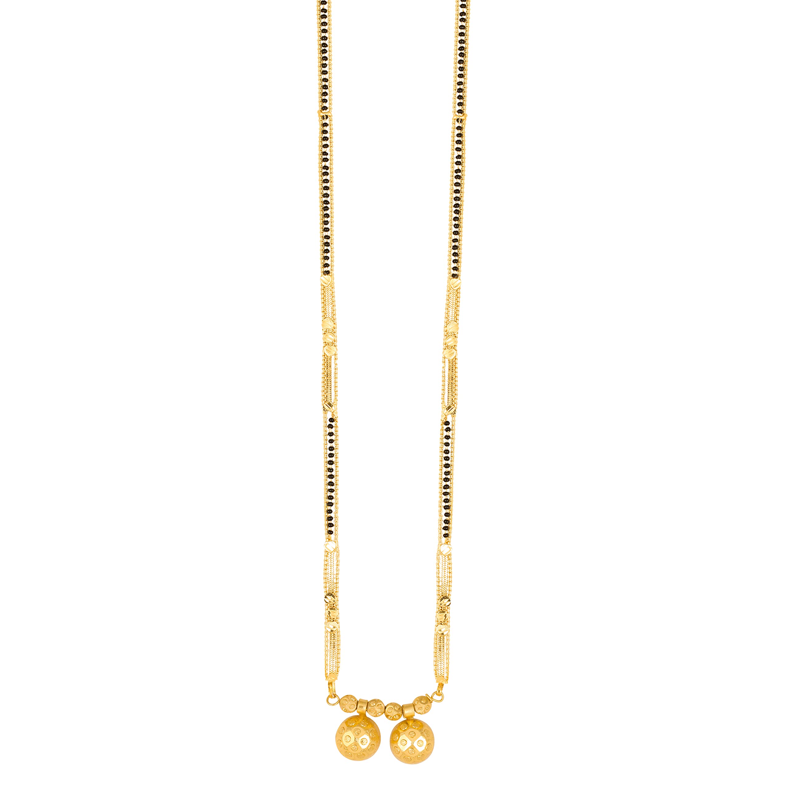 MEENAZ 2 Vati Wati Mangalsutra For Women Girls Temple South Indian Traditional 1 Gram Gold Stylish Maharashtrian Long Double Chain Double Mangal sutra Pendant Tanmaniya Black Nallapusalu Chains -682 (B0BP68KM26) Amazon Price History, Amazon Price Tracker