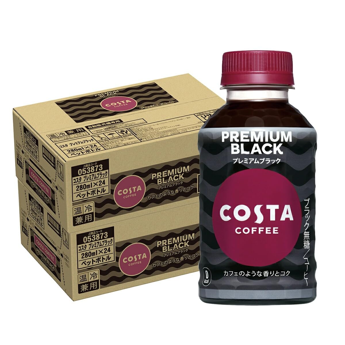 Amazon.co.jp: コカ・コーラ コスタ プレミアム ブラック 280ml×2