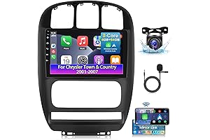 2007 Chrysler Town and Country: Android Car Radio with 10.1-Inch IPS Touchscreen [8 Core 4+64G]
