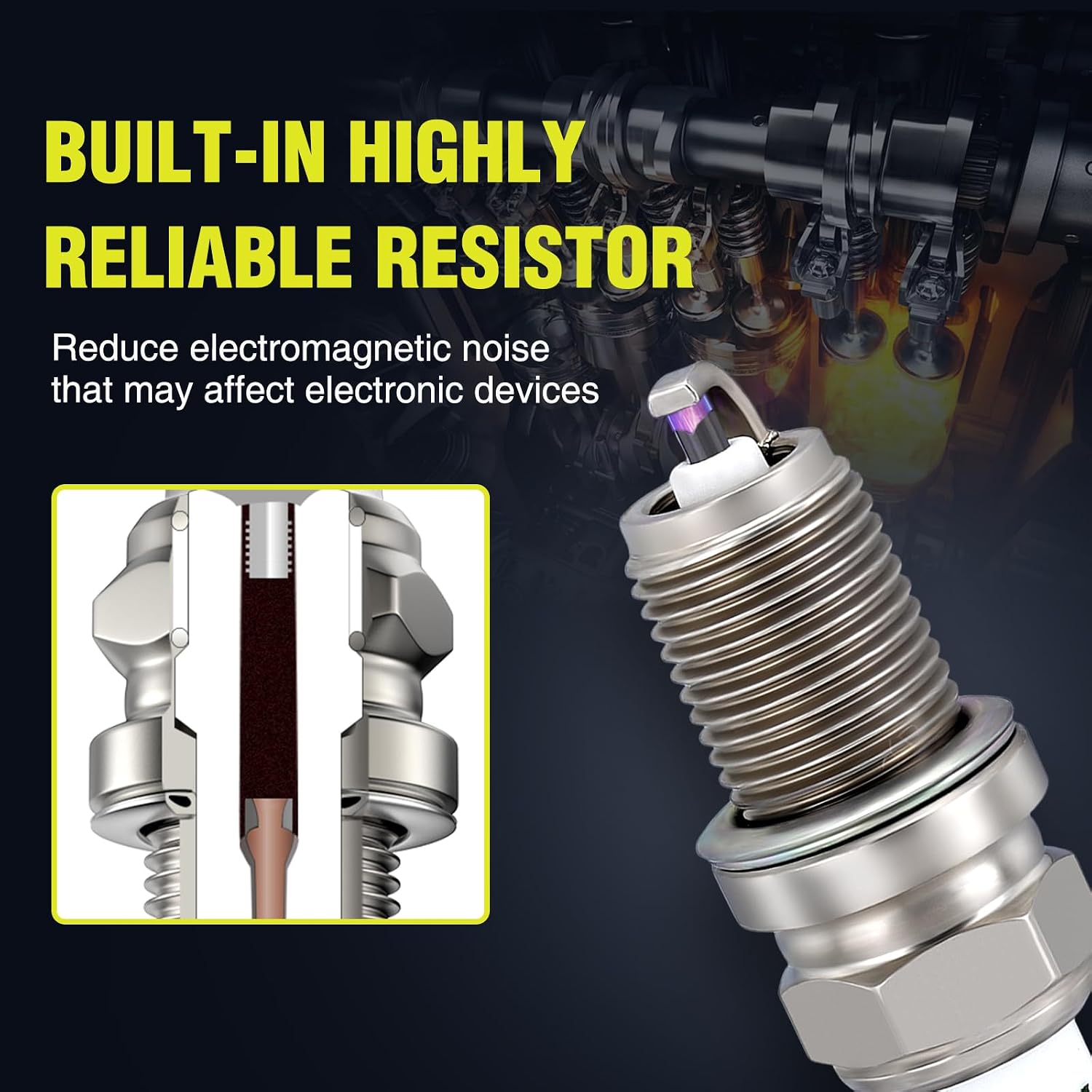 RC12YC Spark Plug Replaces Champion RC12YC Spark Plug