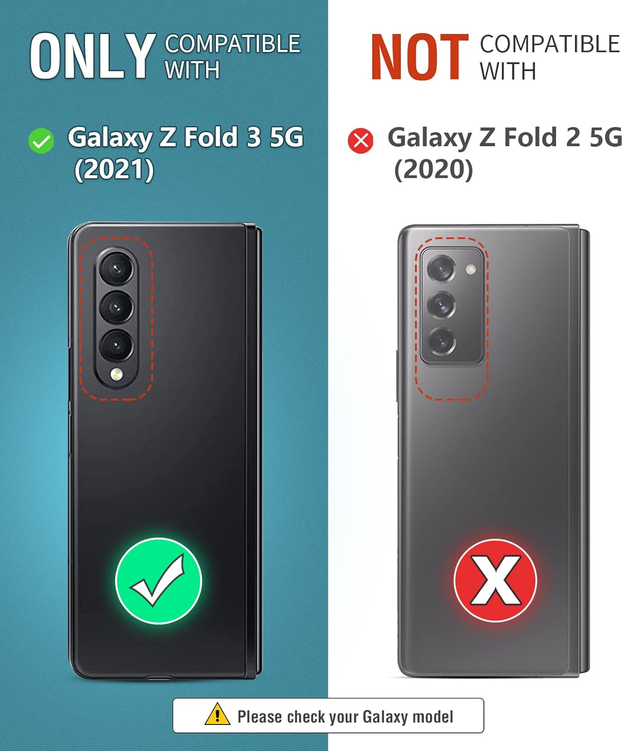 OCASE Compatible with Galaxy Z Fold 3 5G Wallet Case with S Pen Holder, [Updated Version] PU Leather Flip Folio Case with Card Slots RFID Blocking Kickstand Phone Cover (2021) - Pink