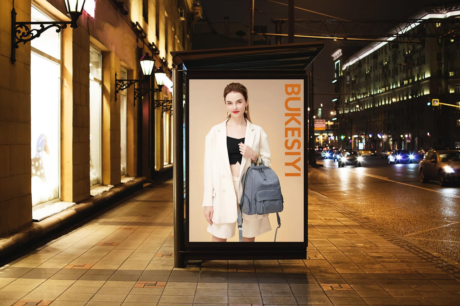 BUKESIYI Donna Borsa Zaino Elegante Zainetto Borse a Tracolla Zaini Antifurto Zainetti 2026 Firmate Nylon IT78591 Grigio