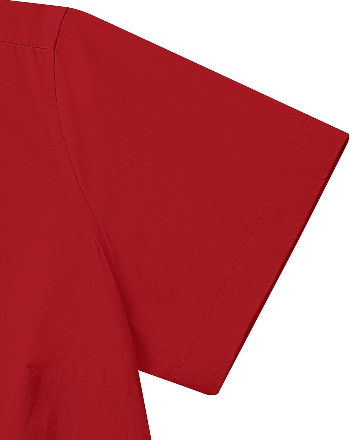 siliteelon Dress Shirts for Women Short Sleeve Cotton Button Down Shirt Basic Button Up Shirt Collared Shirts Work Shirt - Image 6