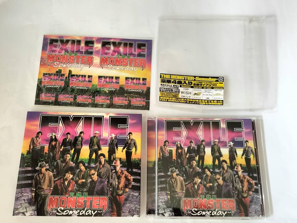 Amazon.co.jp: CD DVD EXILE THE MONSTER Someday エグザイル