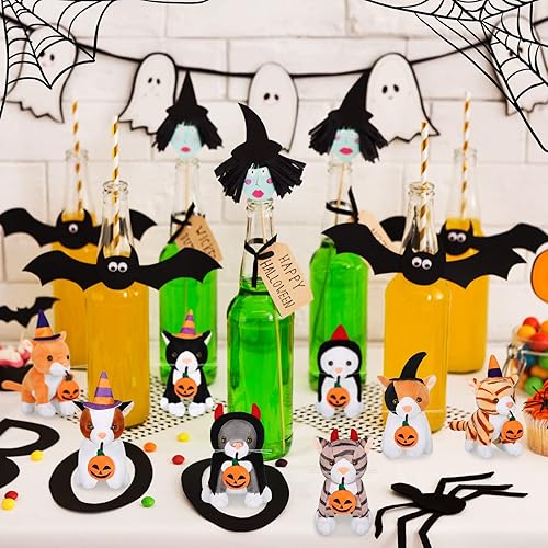 Vista 7 de 8 piezas de animales de peluche de 5 pulgadas a granel, varios lindos animales de peluche para mascotas, pequeños animales de peluche