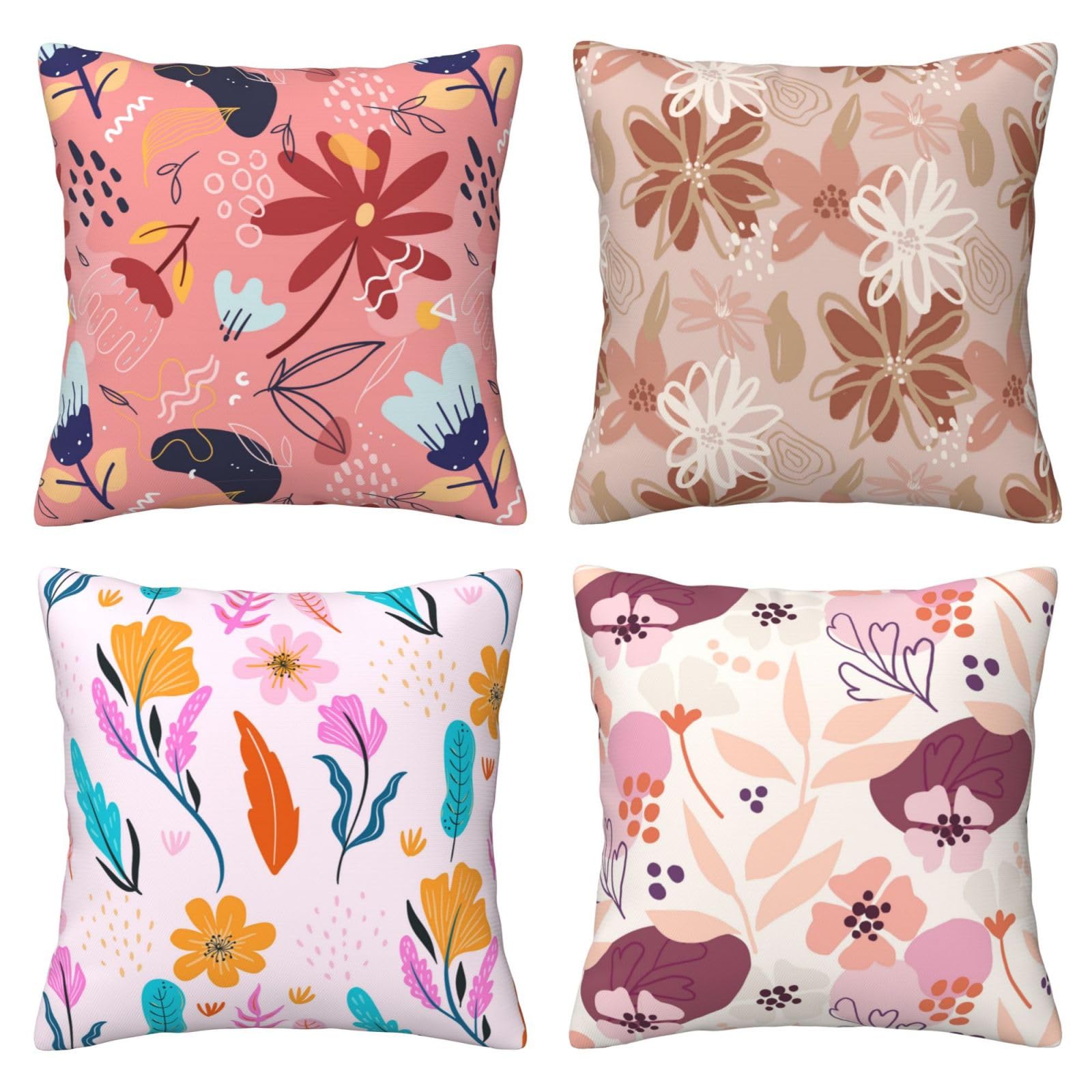 Lot De 2 Doux Velours Décoratif Housses De Coussin Luxe Style