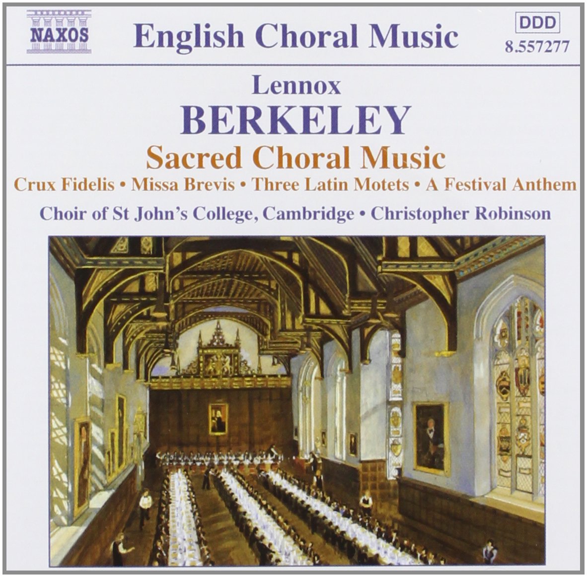 Choir of St Johns College Cambridge - Sacred Choral Music CD Album - Used