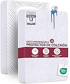 Utopia Bedding Protector Colchón 135 x 190 x 40 cm Impermeable, Certificación Oeko-Tex Funda Colchón, Cubre Colchón Transpirable, Elástico En Todo El Contorno