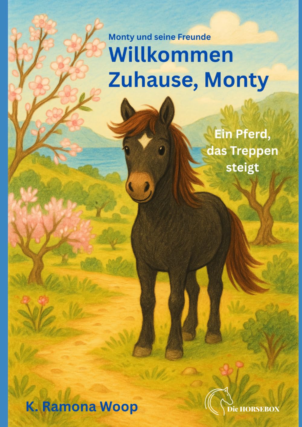 Willkommen Zuhause, Monty: Ein Pferd, das Treppen steigt