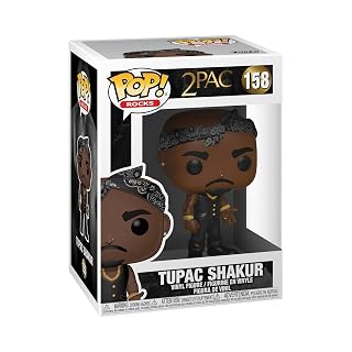 Funko Pop! Rocks Tupac – Figurine en Vinyle à Collectionner – Idée de Cadeau – Produits Officiels – Jouets pour Les Enfants et Adultes – Music Fans – Modèle de Figurine pour Les Collectionneurs - Les Beatles, Paul McCartney, John Lennon, RIngo Starr, George Harrison
