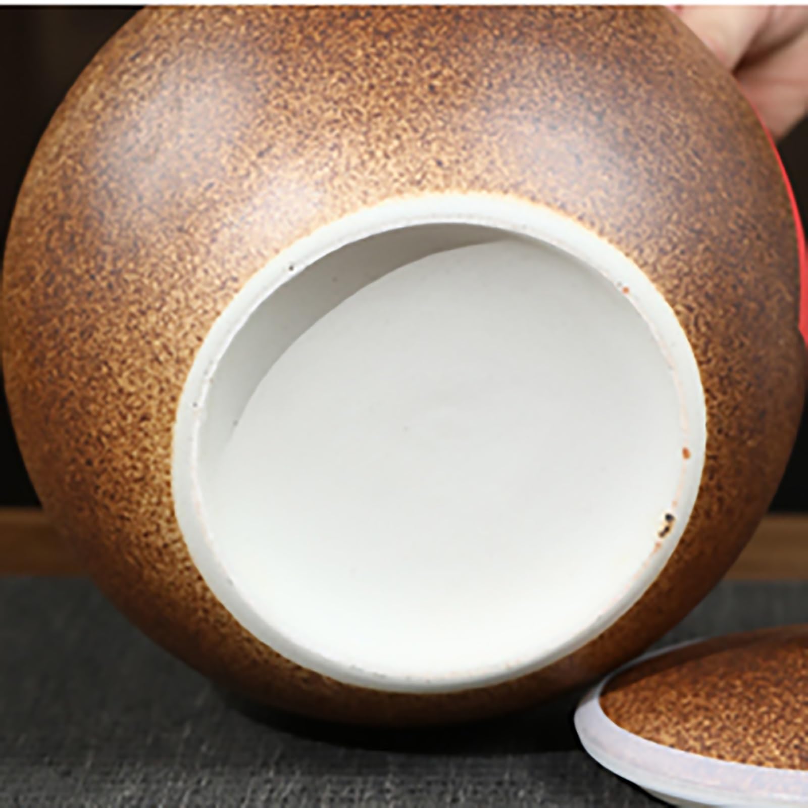 Contenitore Per La Conservazione Del Riso Ceramica Secchio Per Riso Sigillato Barattolo Sigillato Cucina Con Coperchio Distributore Di Cereali 10Kg Contenitore Per La Conservazione Del Riso Coperchio(