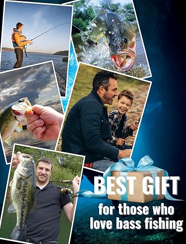 Miniatura 7 de Onebttl Regalos de pesca de lubina para hombres, papá, abuelo, vaso de café de viaje, taza de acero inoxidable de 20 onzas para amantes de la pesca