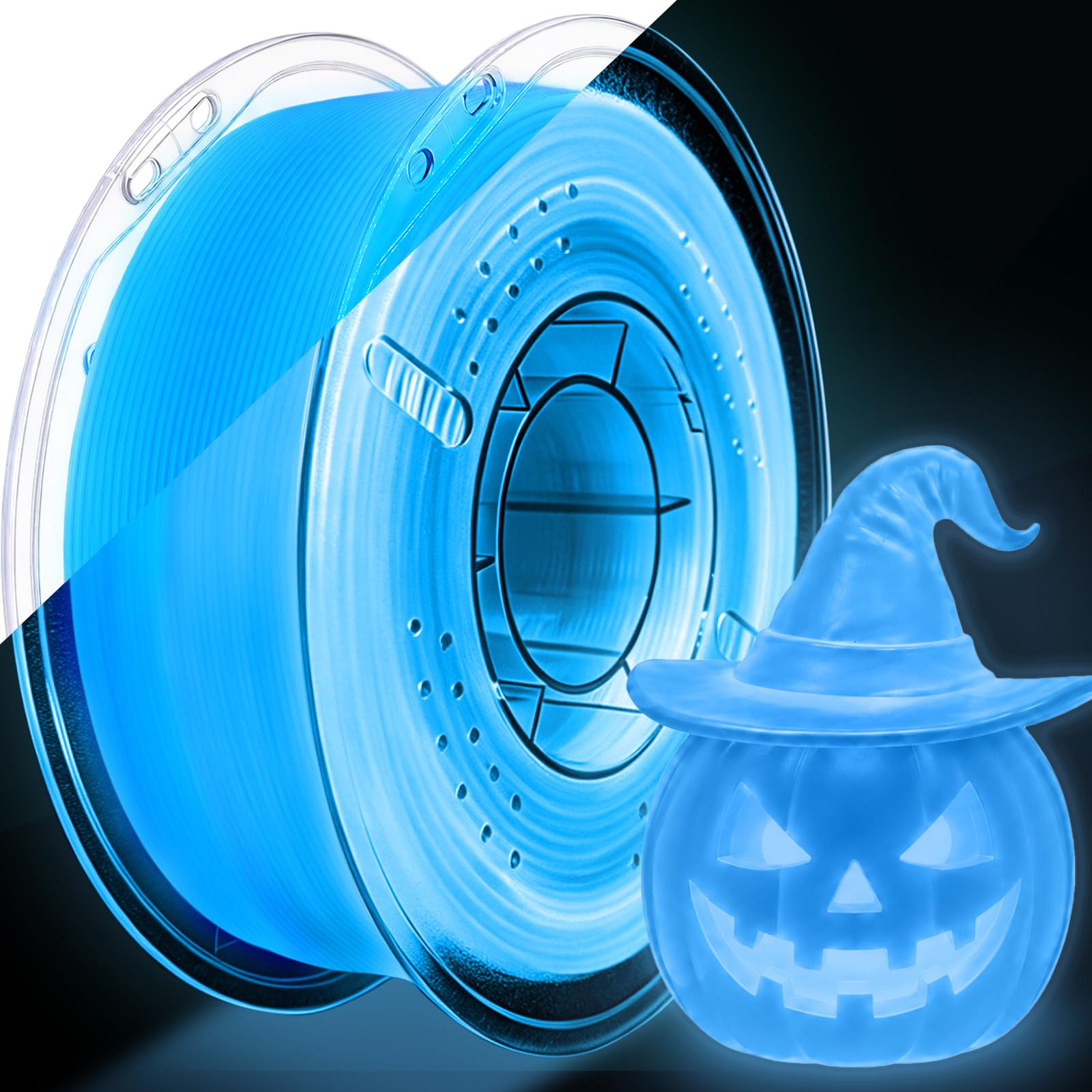 Multicolor Glow in the Dark 3D Printing Filament -27 Multicolor Glow in the Dark 3D Printing Filament -27